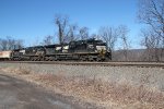 NS 4245 leads train 12G past MP116